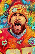 Colorful Kelce